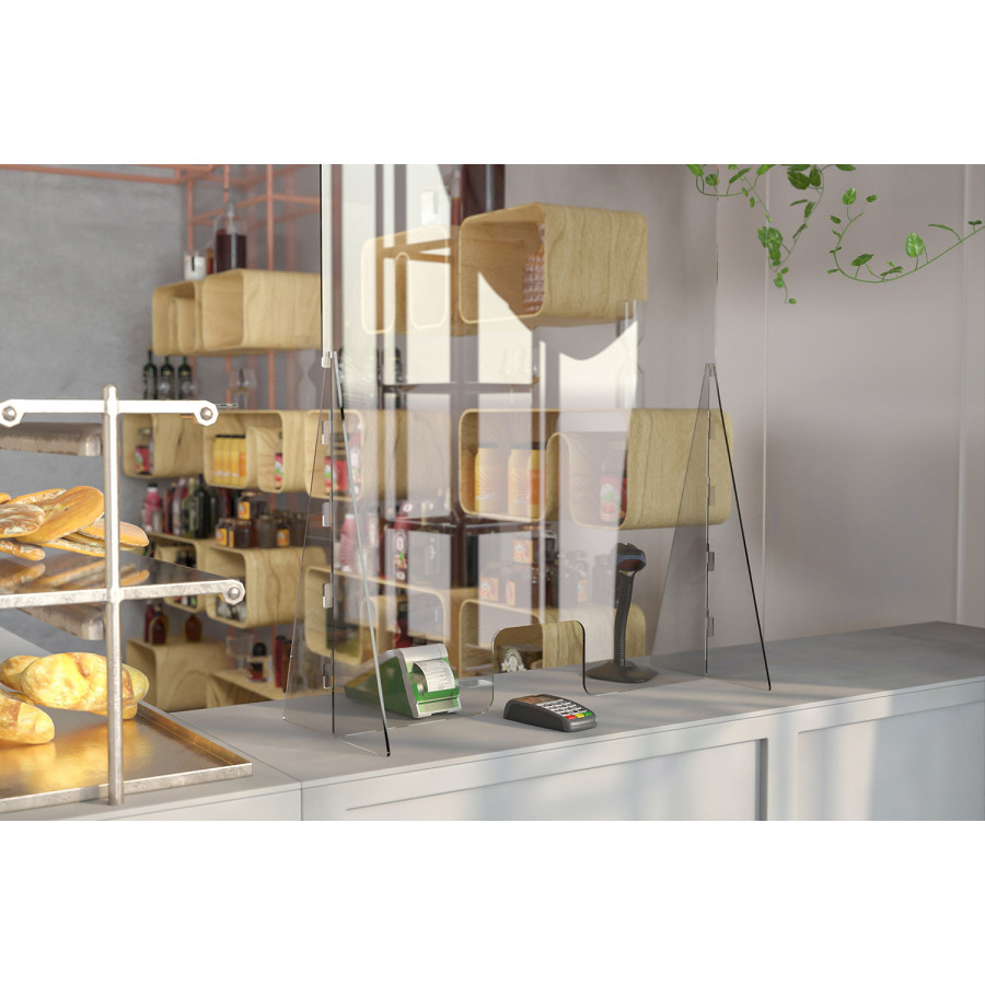 BLNK - Mission Acrylic Free-Standing Register Shield