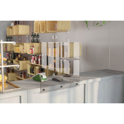 BLNK - Mission Acrylic Suspended Register Shield
