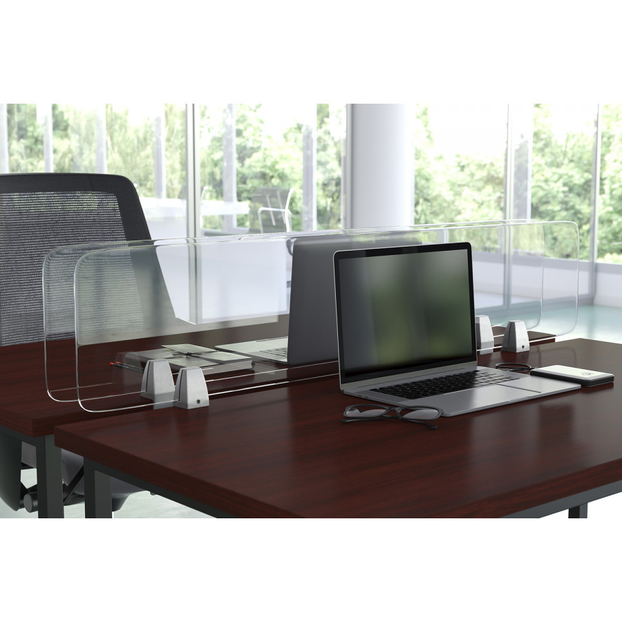 BLNK - Halle Clear Acrylic Desk Partition