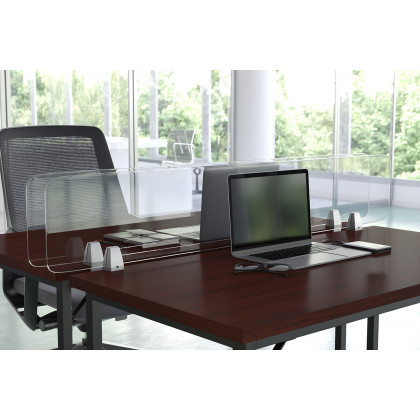 BLNK - Halle Clear Acrylic Desk Partition