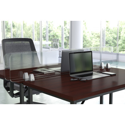 BLNK - Halle Clear Acrylic Desk Partition