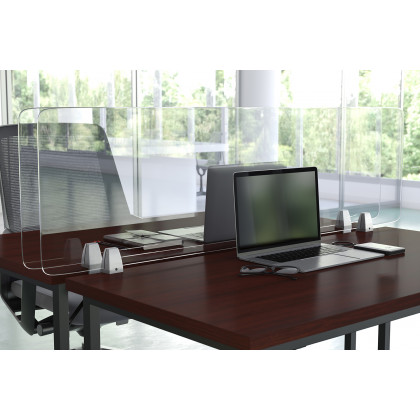 BLNK - Halle Clear Acrylic Desk Partition