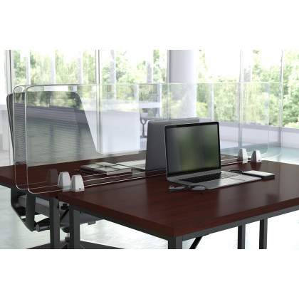 BLNK - Halle Clear Acrylic Desk Partition