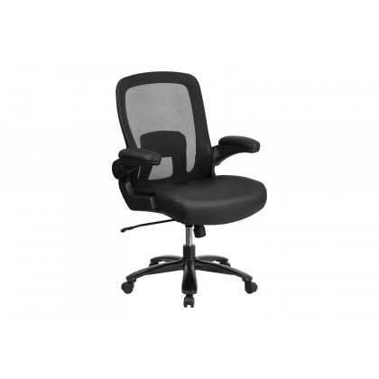 BLNK - HERCULES Series LeatherSoft Mesh Executive Ergonomic Office Chair with Adjustable Lumbar