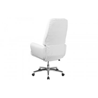 BLNK - Rochelle LeatherSoft High-Back Traditional Tufted Executive Swivel Office Chair with Arms