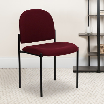 BLNK - Tania Comfort Fabric Stackable Steel Side Reception Chair