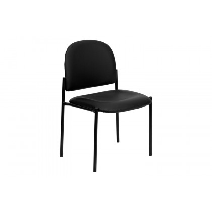 BLNK - Tania Comfort Vinyl Stackable Steel Side Reception Chair