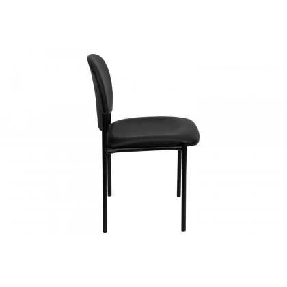 BLNK - Tania Comfort Vinyl Stackable Steel Side Reception Chair