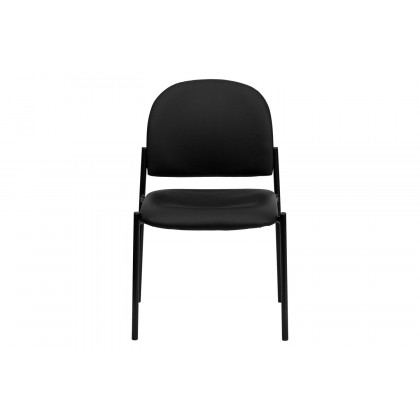 BLNK - Tania Comfort Vinyl Stackable Steel Side Reception Chair