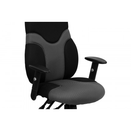 BLNK - Abbott High-Back Ergonomic Mesh Swivel Task Office Chair with Adjustable Arms