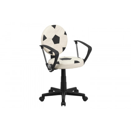 BLNK Billy Soccer Swivel Task Office Chair - with Arms