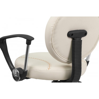 BLNK Jonathan Baseball Swivel Task Office Chair - with Arms