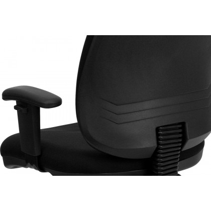 BLNK - Rochelle Fabric High-Back Executive Swivel Ergonomic Office Chair with Adjustable Arms