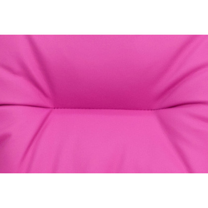 BLNK Chandler Vinyl Contemporary Kids Recliner with Cup Holder - Hot Pink