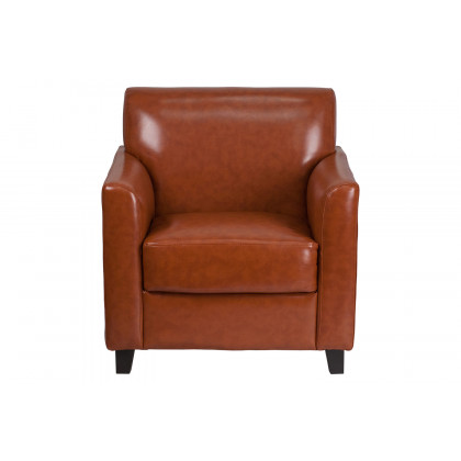 BLNK HERCULES Diplomat Series LeatherSoft Chair - Cognac