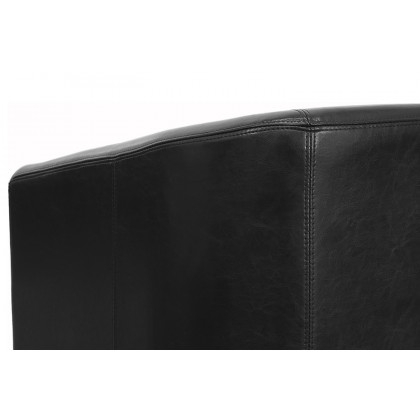 BLNK Katie LeatherSoft Lounge Chair - Black