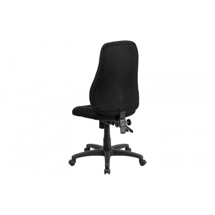 BLNK Hughes Fabric High-Back Multifunction Swivel Ergonomic Task Office Chair