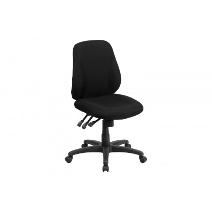 BLNK - Wade Fabric Mid-Back Multifunction Swivel Ergonomic Task Office Chair