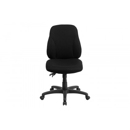 BLNK - Wade Fabric Mid-Back Multifunction Swivel Ergonomic Task Office Chair