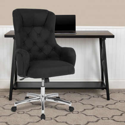 BLNK - Chambord Fabric Chambord Home and Office Upholstered High Back Chair