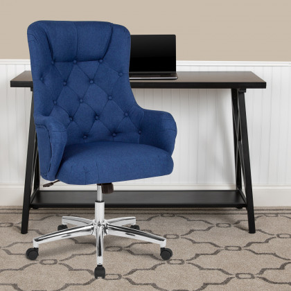 BLNK - Chambord Fabric Chambord Home and Office Upholstered High Back Chair
