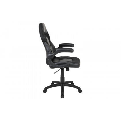 BLNK X10 Gaming Racing Office Ergonomic Computer PC Adjustable Swivel Chair with Flip-up Arms - Black