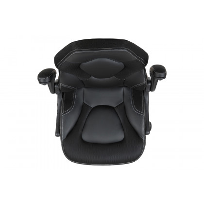 BLNK X10 Gaming Racing Office Ergonomic Computer PC Adjustable Swivel Chair with Flip-up Arms - Black