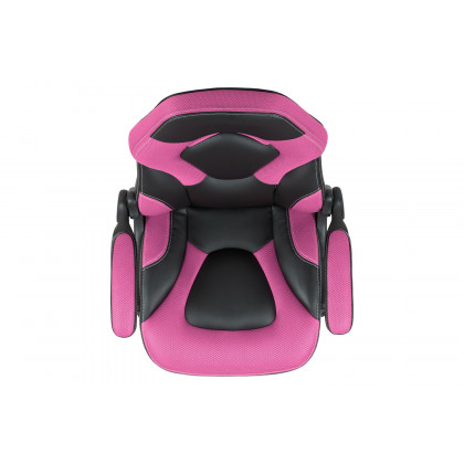 BLNK X10 Gaming Racing Office Ergonomic Computer PC Adjustable Swivel Chair with Flip-up Arms - Pink/Black