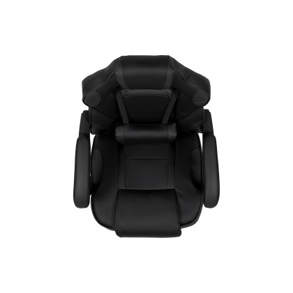 BLNK X40 Gaming Racing Ergonomic Computer Chair with Fully Reclining Back/Arms, Slide-Out Footrest, Massaging Lumbar - Black