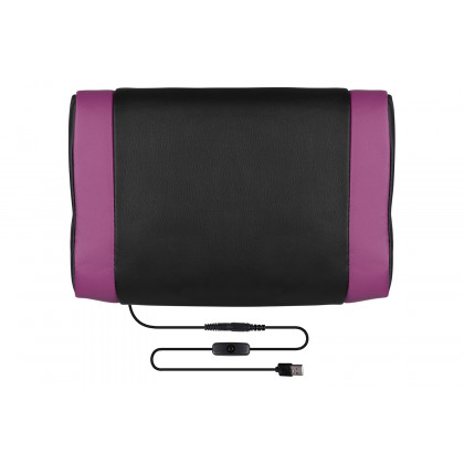 BLNK X40 Gaming Racing Ergonomic Computer Chair with Fully Reclining Back/Arms, Slide-Out Footrest, Massaging Lumbar - Black/Purple