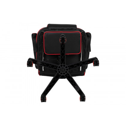 BLNK X40 Gaming Racing Ergonomic Computer Chair with Fully Reclining Back/Arms, Slide-Out Footrest, Massaging Lumbar - Red