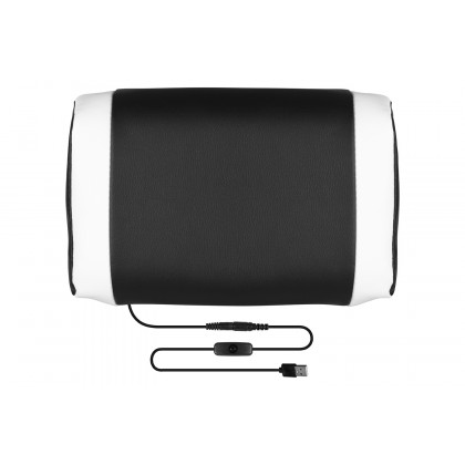 BLNK X40 Gaming Racing Ergonomic Computer Chair with Fully Reclining Back/Arms, Slide-Out Footrest, Massaging Lumbar - White