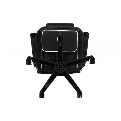 BLNK X40 Gaming Racing Ergonomic Computer Chair with Fully Reclining Back/Arms, Slide-Out Footrest, Massaging Lumbar - White