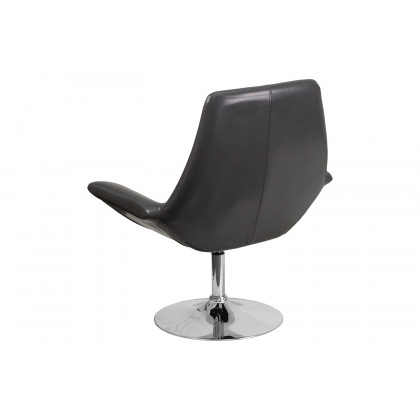 BLNK HERCULES Sabrina Series LeatherSoft Side Reception Chair - Gray