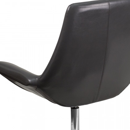 BLNK HERCULES Sabrina Series LeatherSoft Side Reception Chair - Gray