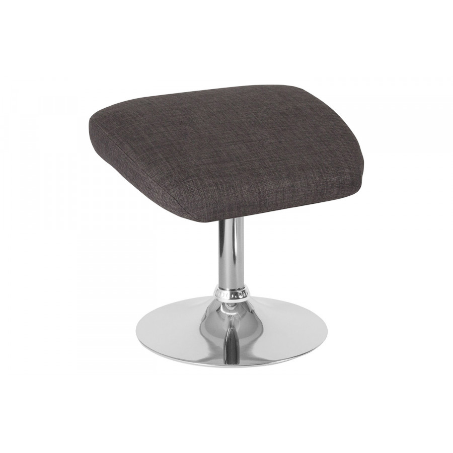 BLNK Egg Series Fabric Ottoman - Dark Gray