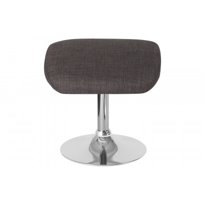 BLNK Egg Series Fabric Ottoman - Dark Gray
