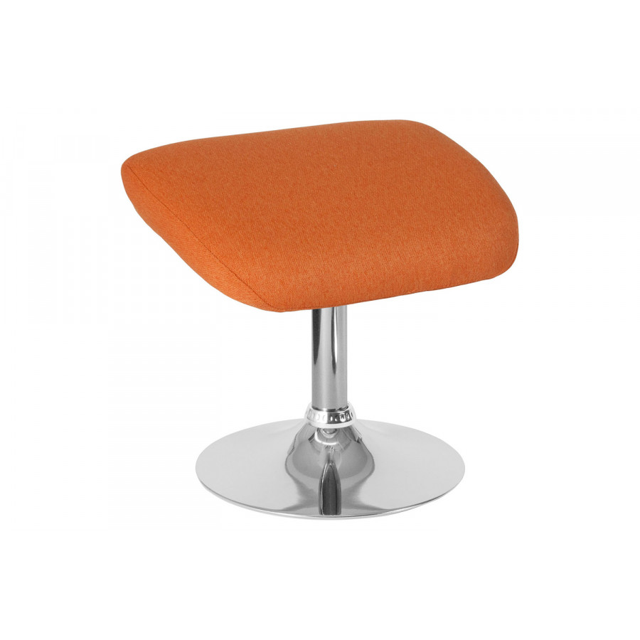 BLNK Egg Series Fabric Ottoman - Orange