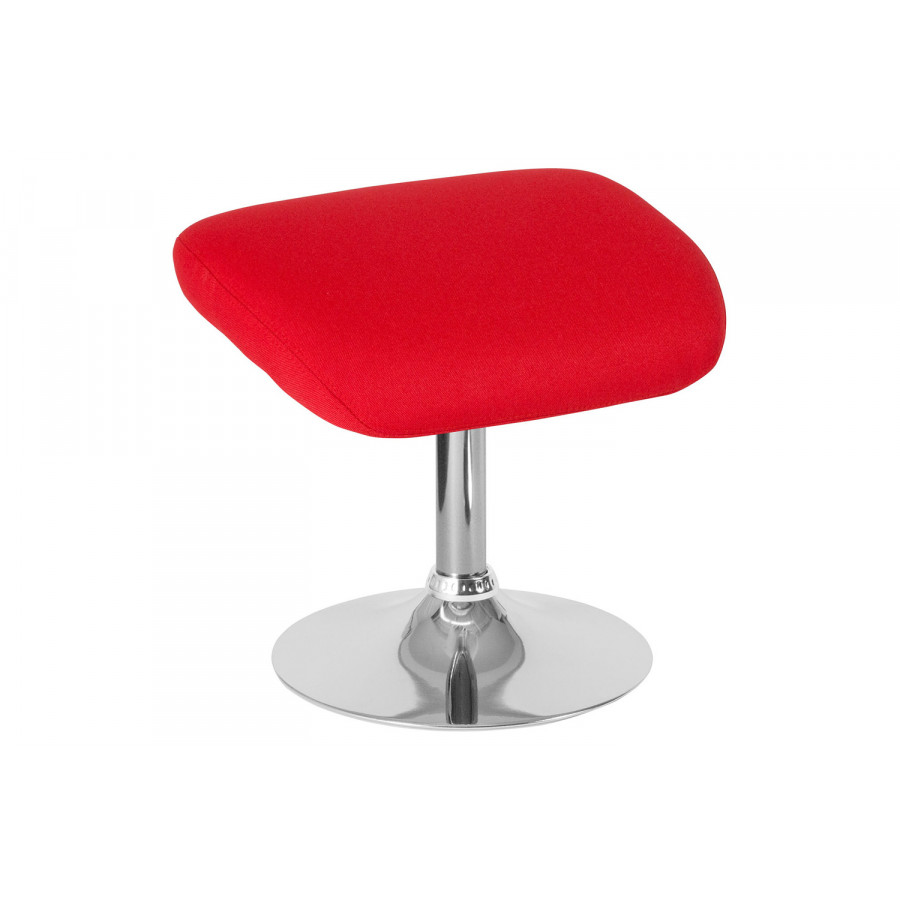 BLNK Egg Series Fabric Ottoman - Red