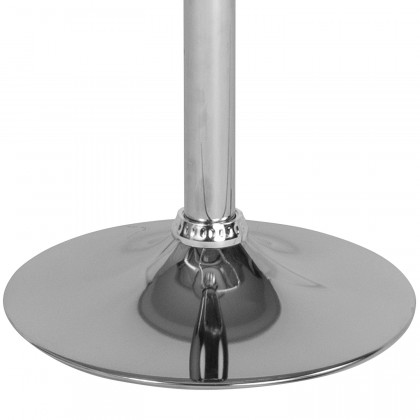 BLNK Madrid Series Adjustable Height Retro Bar Stool - Chrome