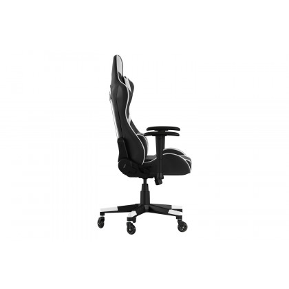 BLNK X20 Gaming Racing Office Computer PC Adjustable Chair with Reclining Back and Transparent Roller Wheels - Black
