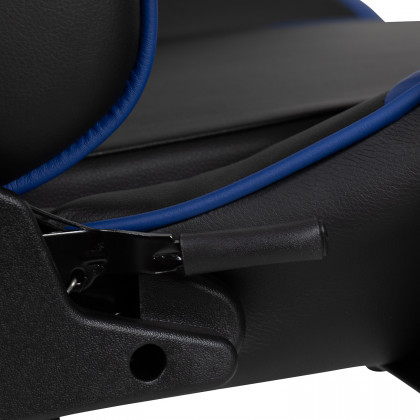 BLNK X20 Gaming Racing Office Ergonomic Computer PC Adjustable Swivel Chair with Reclining Back - Blue