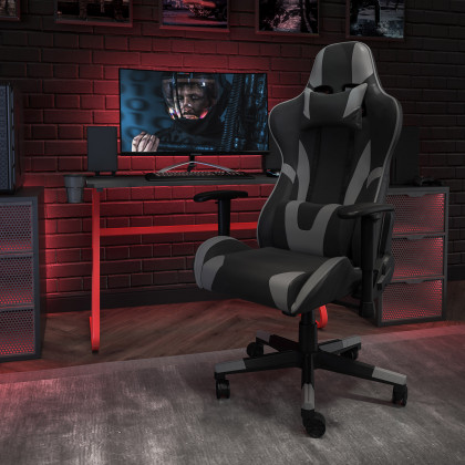 BLNK - X20 Gaming Racing Office Ergonomic Computer PC Adjustable Swivel Chair with Reclining Back