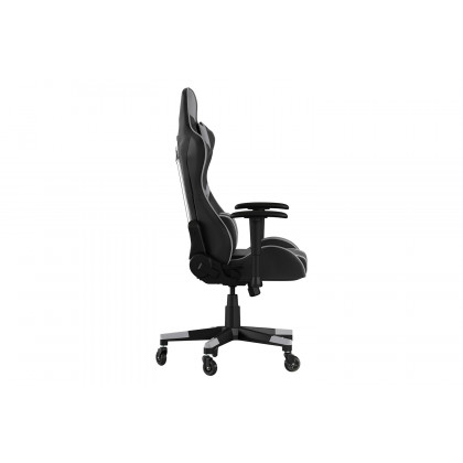 BLNK X20 Gaming Racing Office Computer PC Adjustable Chair with Reclining Back and Transparent Roller Wheels - Gray