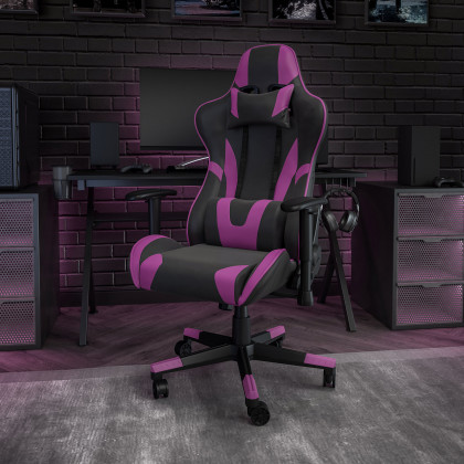 BLNK - X20 Gaming Racing Office Ergonomic Computer PC Adjustable Swivel Chair with Fully Reclining Back