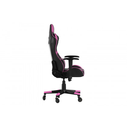 BLNK X20 Gaming Racing Office Computer PC Adjustable Chair with Reclining Back and Transparent Roller Wheels - Purple