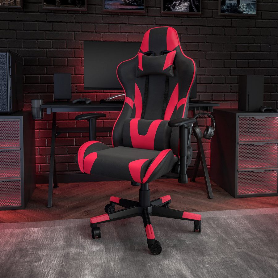 BLNK - X20 Gaming Racing Office Ergonomic Computer PC Adjustable Swivel Chair with Fully Reclining Back