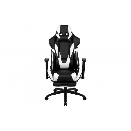BLNK X30 Gaming Racing Office Ergonomic Computer Chair with Fully Reclining Back and Slide-Out Footrest - Black