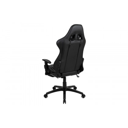 BLNK X30 Gaming Racing Office Ergonomic Computer Chair with Reclining Back and Slide-Out Footrest - Gray