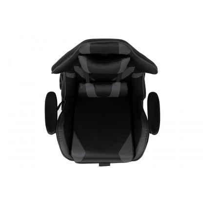 BLNK X30 Gaming Racing Office Ergonomic Computer Chair with Reclining Back and Slide-Out Footrest - Gray